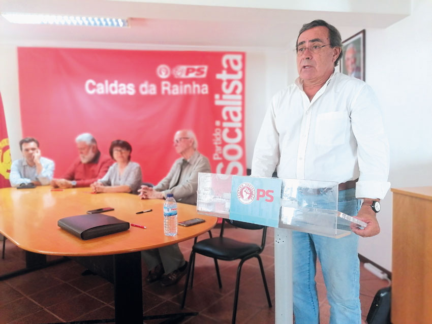 Alberto Gonçalves quer recuperar militância no PS/Caldas