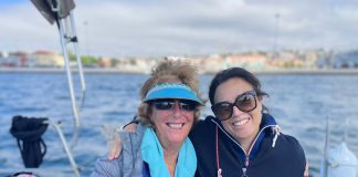 Sandy Rose cumpre sonho a bordo do veleiro Gotemburgo