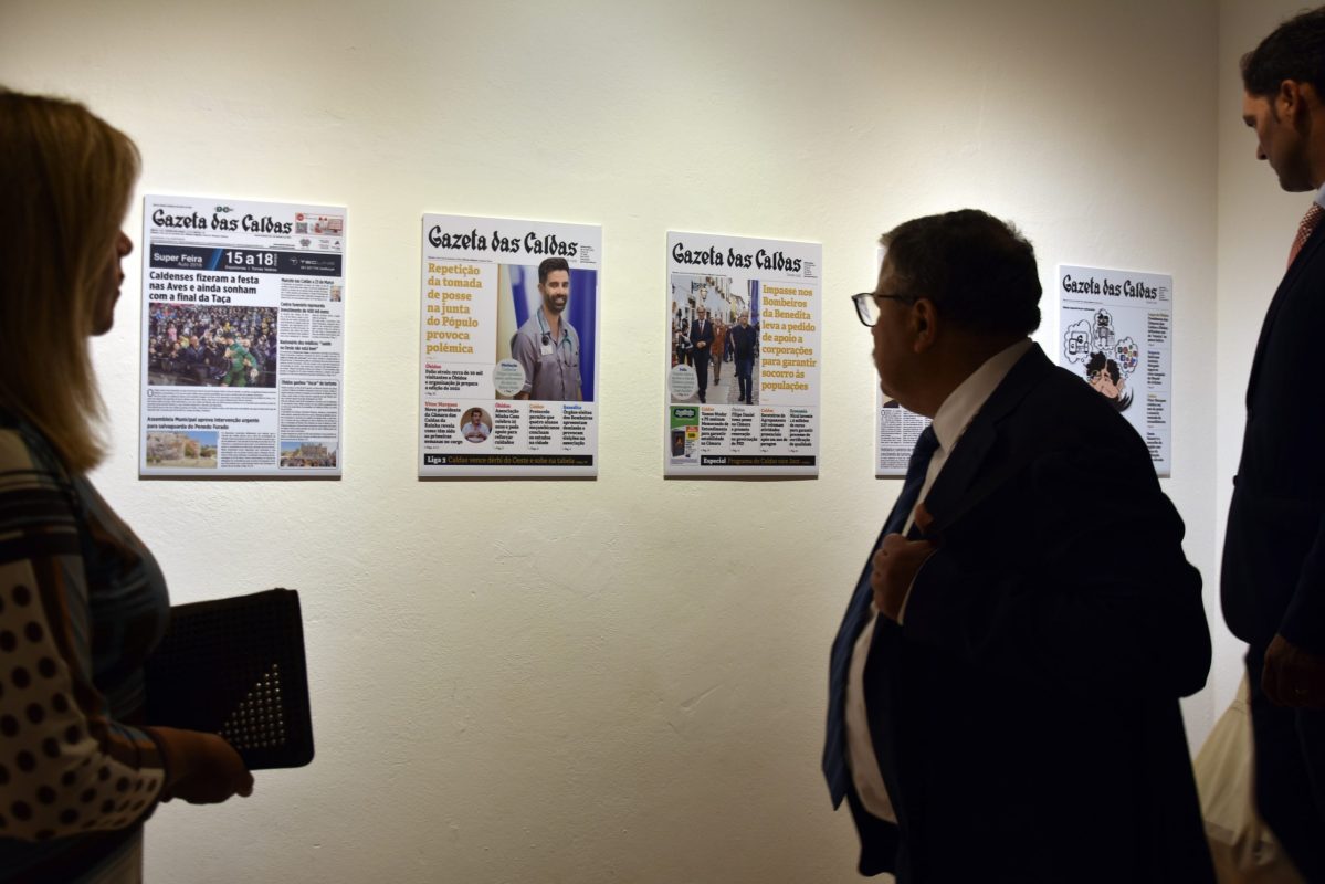 “A História vista pelas capas da Gazeta das Caldas” para apreciar em Óbidos