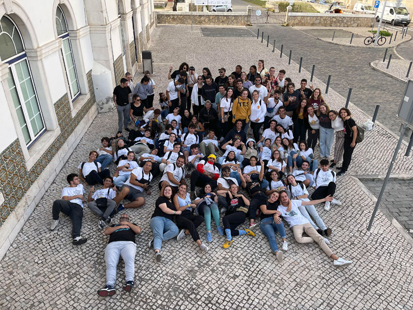 Praxe solidária mobilizou 90 jovens voluntários da ESAD