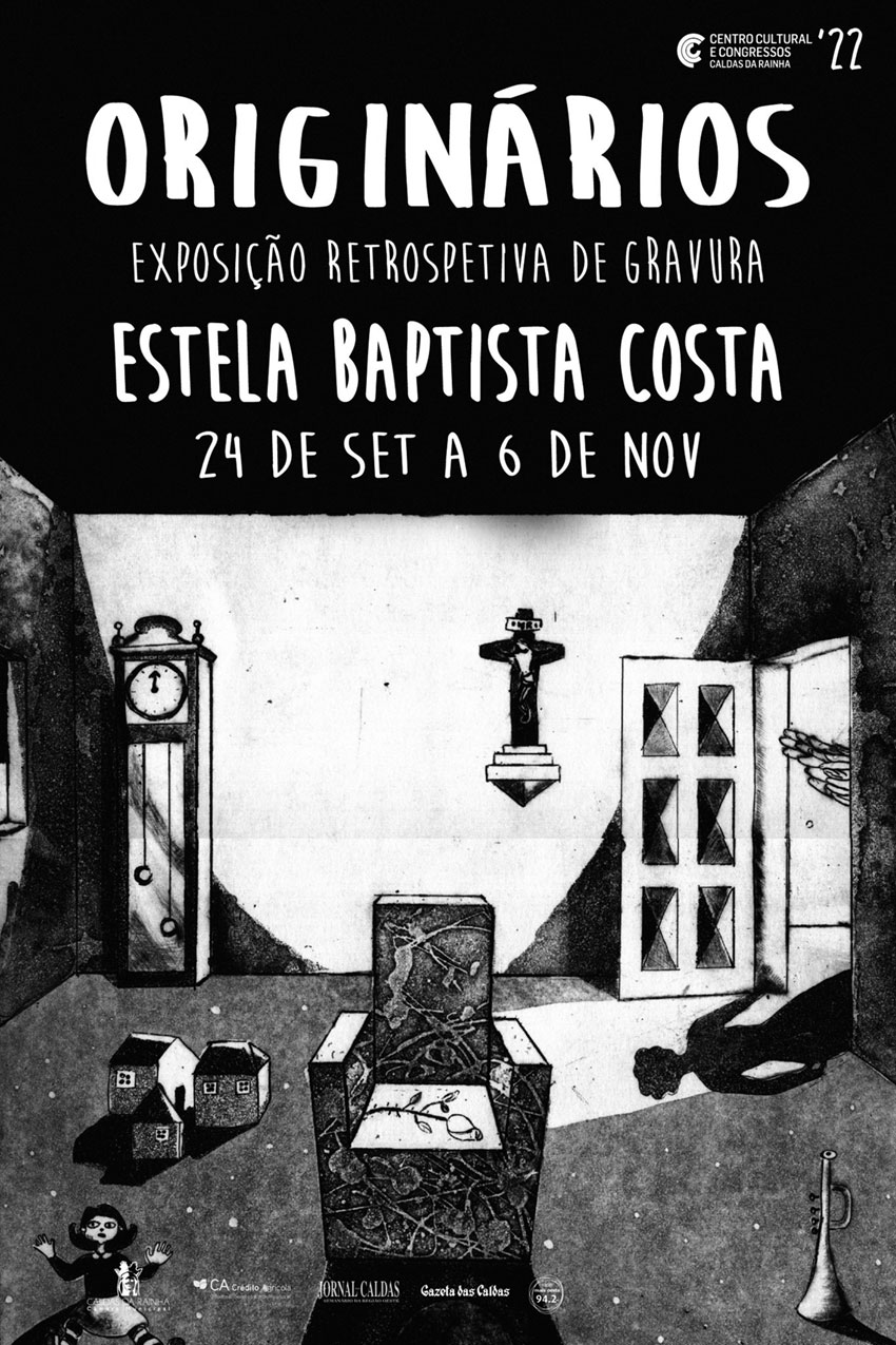 Artes: Conversa e recital na mostra “Originários” de Estela Costa