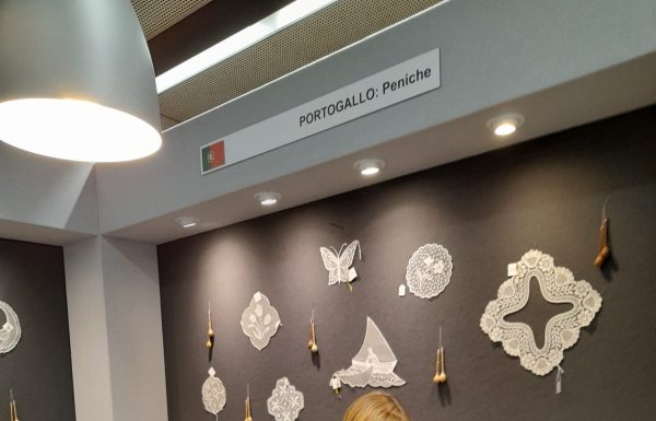 Renda de bilros de Peniche na Mostra Internacional de Novedrate