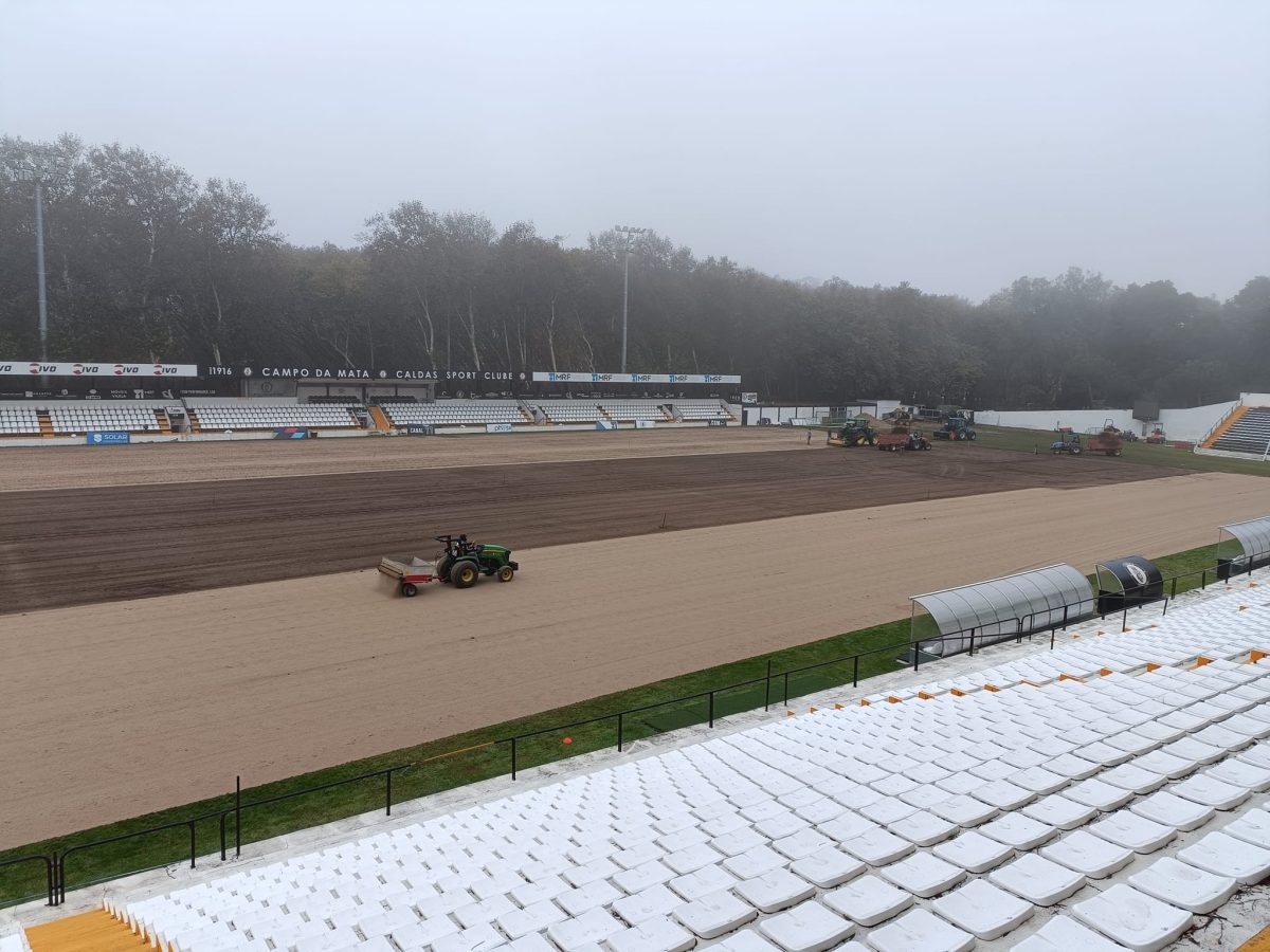 Caldas substitui o relvado do Campo da Mata