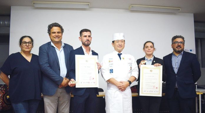 Embaixador japonês do sushi no mundo deu formação na EHTO