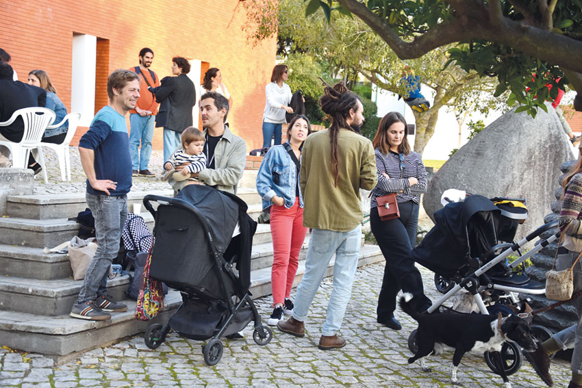 Um magusto participado no Centro de Artes