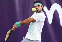 Frederico Silva na final do Challenger de Chennai