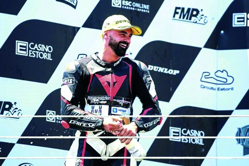 Motociclismo: João Rego sagra-se campeão do troféu na Classe 2