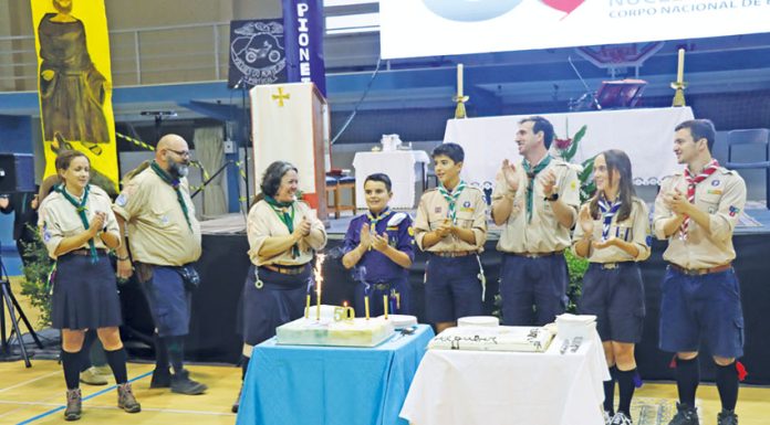 Escuteiros do Oeste festejaram 50 anos de vida