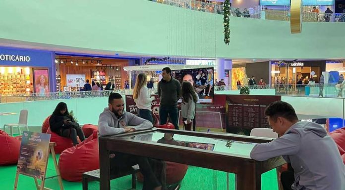 Centro Comercial La Vie promove passatempo dedicado ao Mundial
