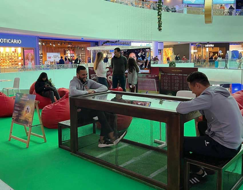 Centro Comercial La Vie promove passatempo dedicado ao Mundial