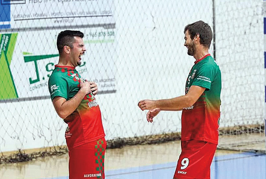Futsal: AD Alvorninha  soma primeira vitória fora