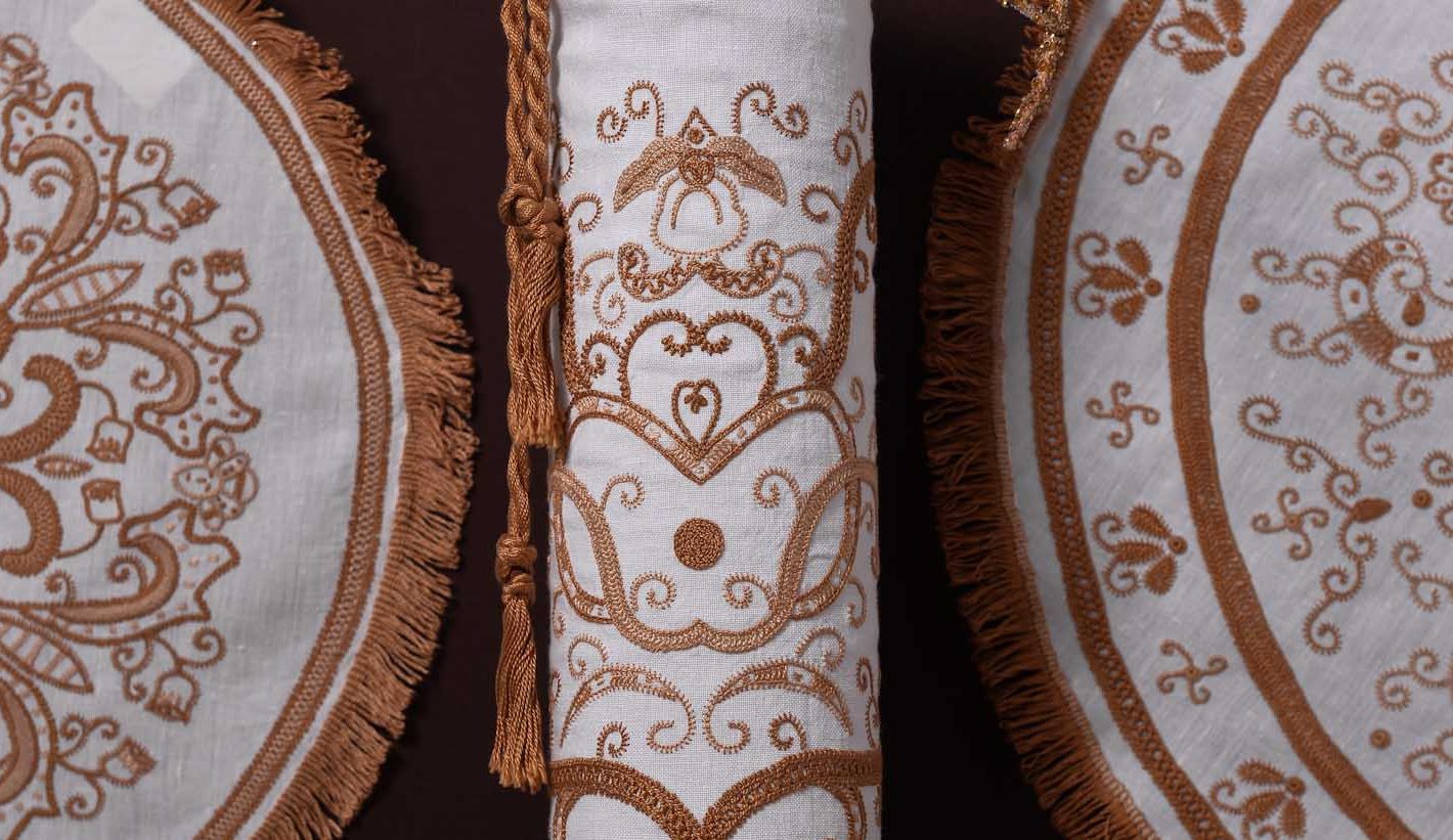 Bordado das Caldas em exposição e venda de Natal no Espaço Turismo