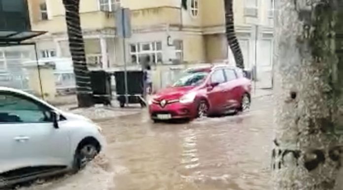 Caldas da Rainha: Chuva intensa causa inundações e Câmara prepara intervenção para minimizar riscos