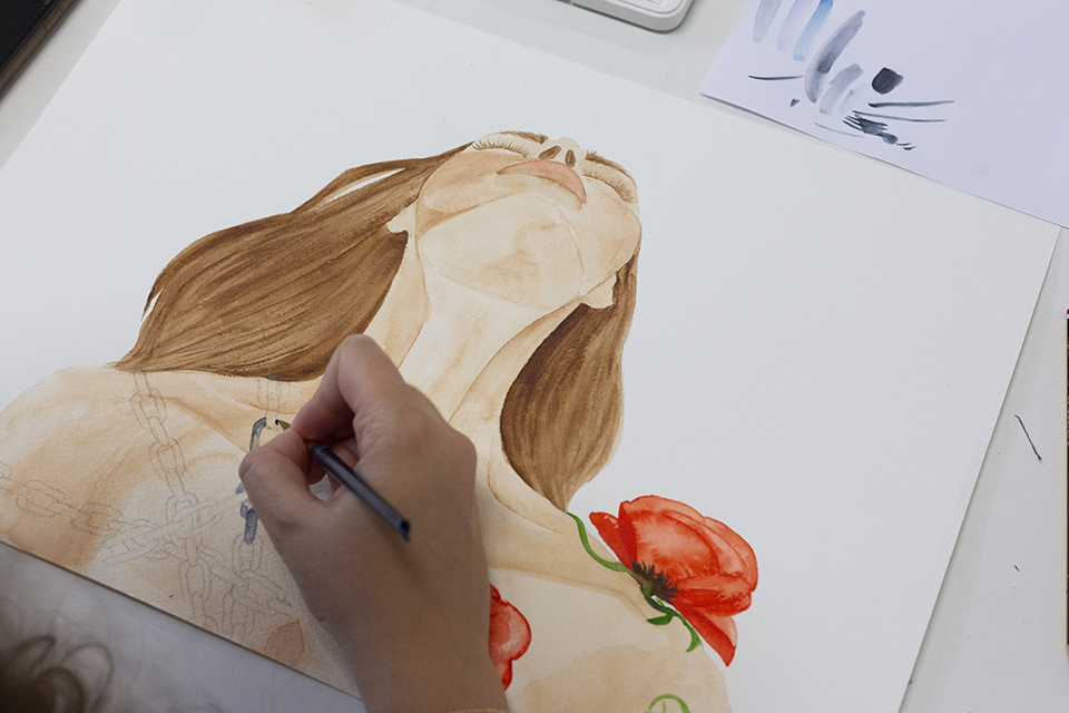 Alunos da ESAD desenharam a asma