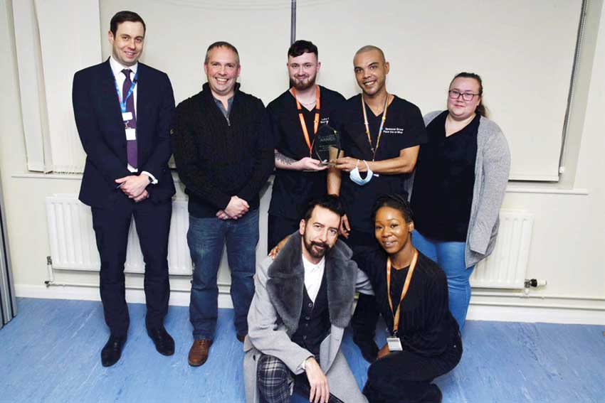 Equipa de caldense foi distinguida em  Hospital de Leicester