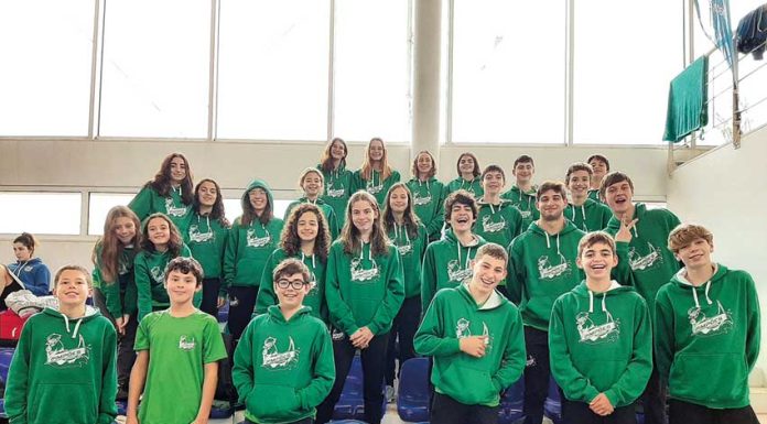 Natação: Pimpões conquistam 10 títulos de campeão distrital e 54 pódios