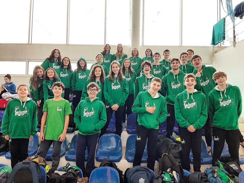 Natação: Pimpões conquistam 10 títulos de campeão distrital e 54 pódios