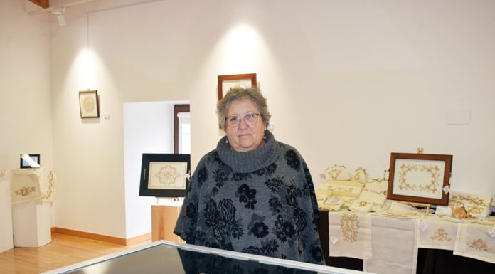 Bordado das Caldas em exposição e venda de Natal