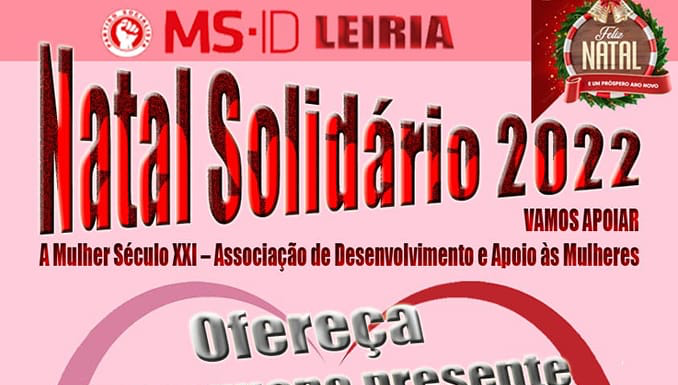 Mulheres Socialistas das Caldas apoiam congéneres leirienses em ação de Natal