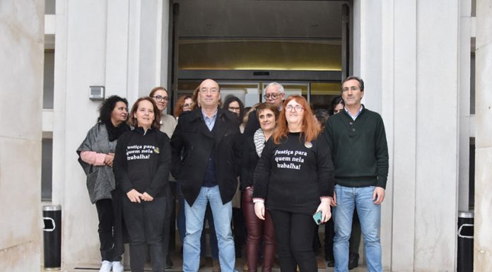 Funcionários das Caldas em luta contra degradação da Justiça