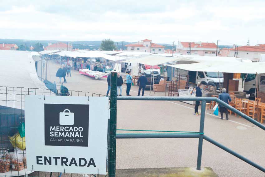Caldas: Mercado semanal da cidade de regresso a 16 de janeiro