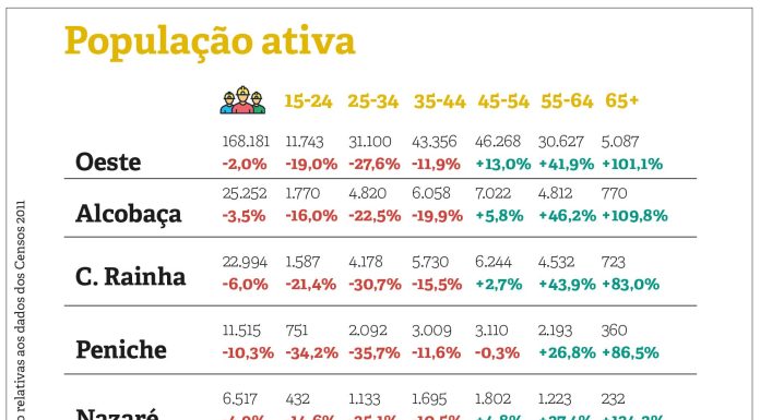 Diminuição do número de jovens tem impactos na população ativa