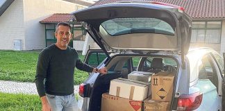 Caldas: Doação de livros da Biblioteca das Caldas para Moçambique