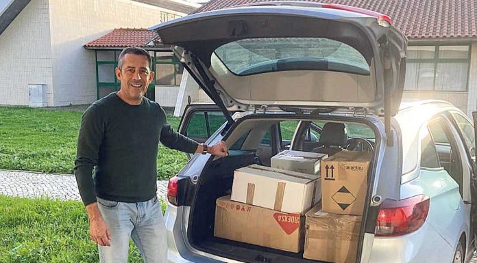 Caldas: Doação de livros da Biblioteca das Caldas para Moçambique