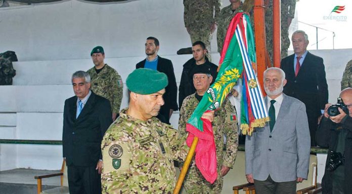 José Capinha Henriques no Regimento de Paraquedistas