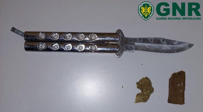 Detido por posse de arma proibida em São Martinho do Porto