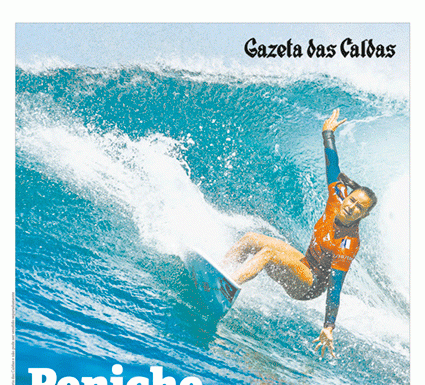 Peniche na crista da onda