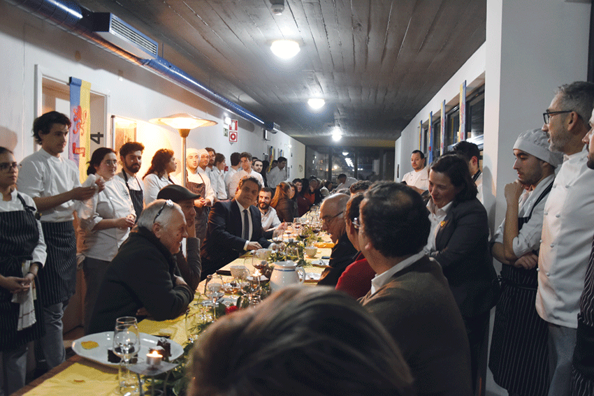 Alunos da EHTO recriam ementa de D. João V