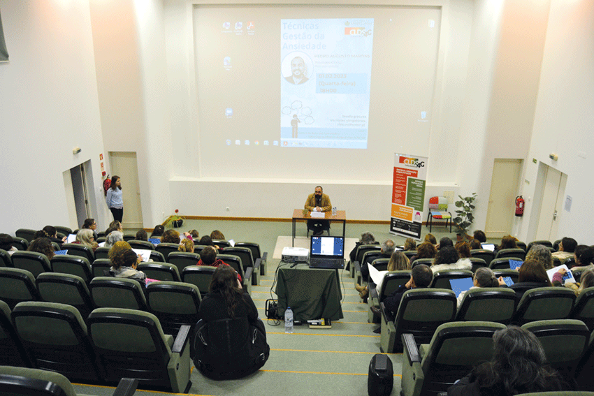 Palestra de Pedro Martins ensinou a gerir a ansiedade