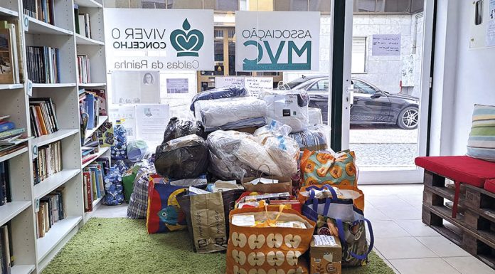 Associação MVC angariou centenas de bens para a Turquia