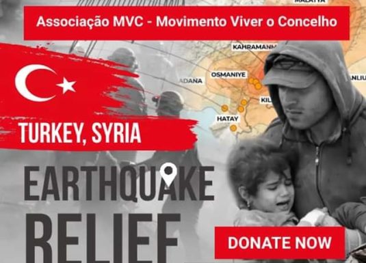 Associações MVC e Silver Coast Volunteers recolhem bens para a Turquia