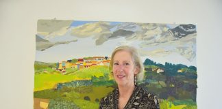 Xilogravuras de Cynthia Back patentes na Galeria do Turismo