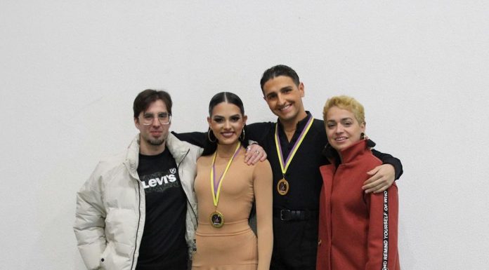 Par da RiSa Dance School alcança dupla medalha de ouro no Pinhal Novo Dance Festival