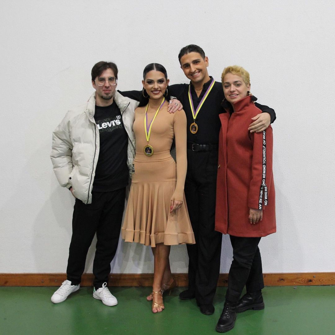 Par da RiSa Dance School alcança dupla medalha de ouro no Pinhal Novo Dance Festival