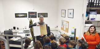 Alunos da Infancoop visitaram a Gazeta