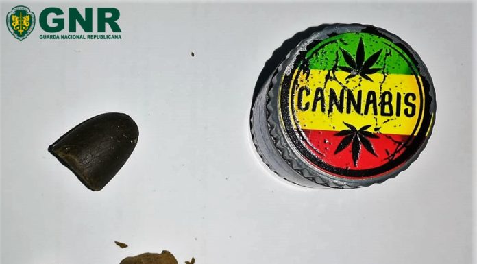 Homem detido por tráfico de estupefacientes no concelho de Peniche