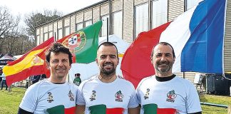 Touch Rugby: Três caldenses na Seleção Nacional M40