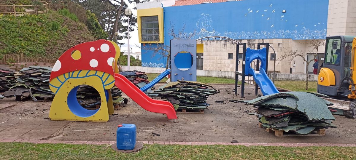 Requalificação do Parque da Pedralva, na Nazaré