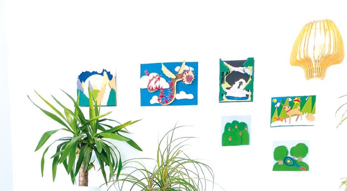 Ilustrações da Academia do Bruno no Citrus