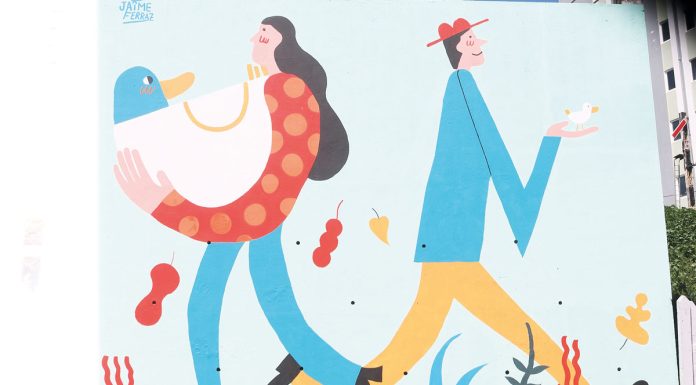 Mural nas Caldas assinala igualdade