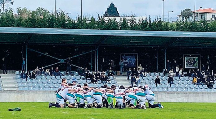 Rugby: Caldas RC cede derrota no Minho