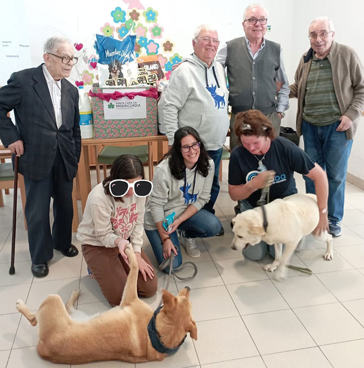 Utentes da Santa Casa receberam visitas