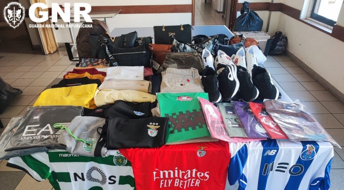 GNR apreendeu cerca de 2000 artigos contrafeitos no Mercado de Santana
