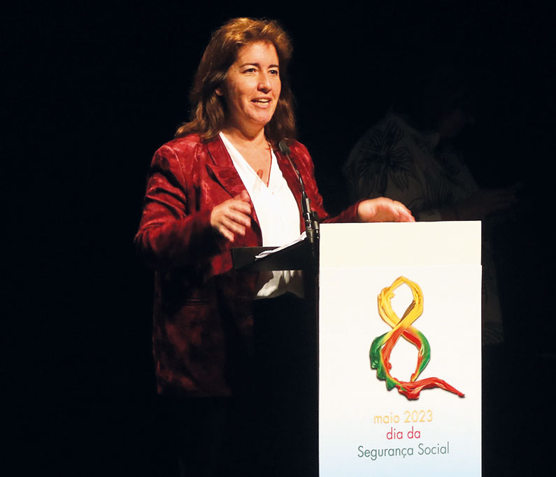 Ministra no Encontro da Segurança Social