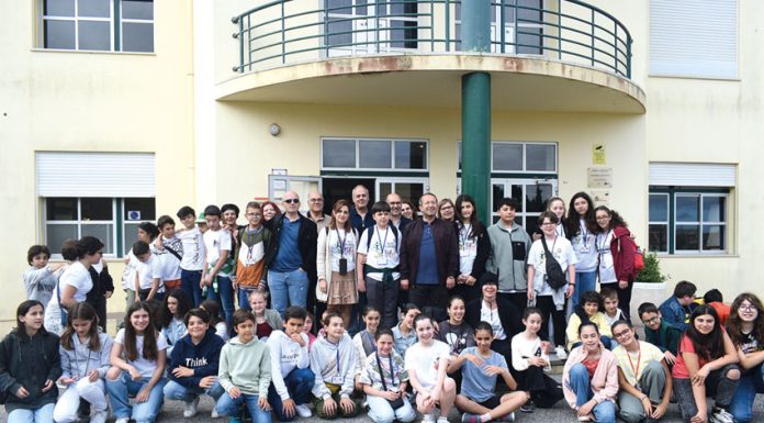 Alunos da Turquia em Erasmus na EBI de Santo Onofre