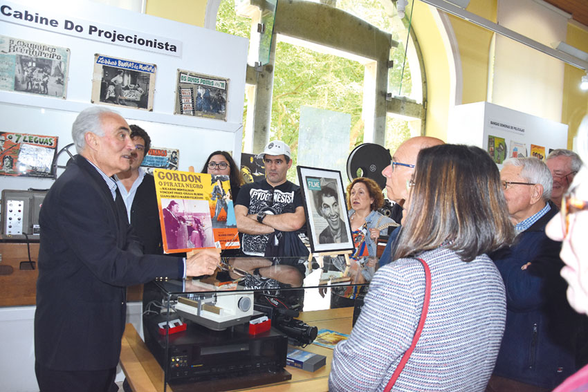 Nova mostra sobre cinema local no Museu do Ciclismo